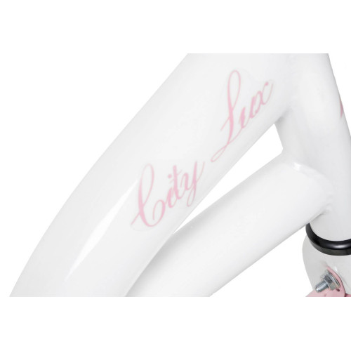 Bicycle AZIMUT City Lux 28" 2023 white-pink