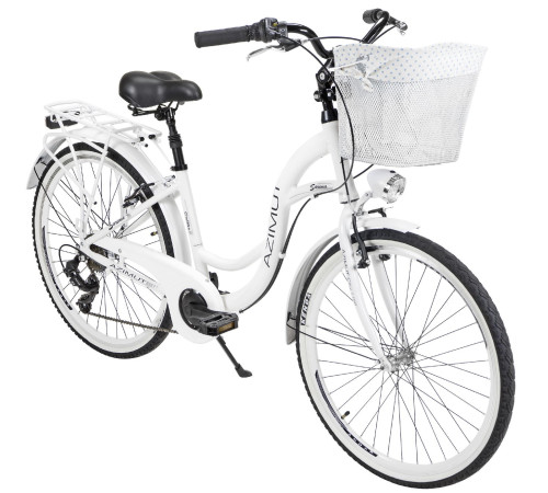 Bicycle AZIMUT Sarema 26" ALU TX-7 2025 white
