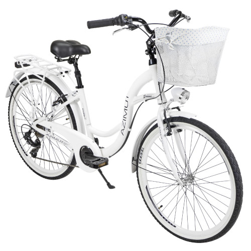Velosipēds AZIMUT Sarema 26" ALU TX-7 2025 white