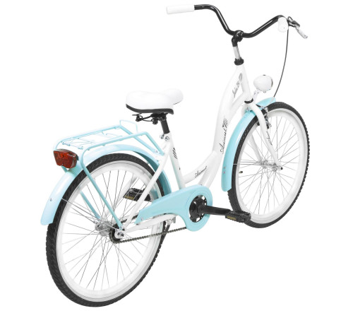 Bicycle AZIMUT Julie 24" 2023 white-turquoise