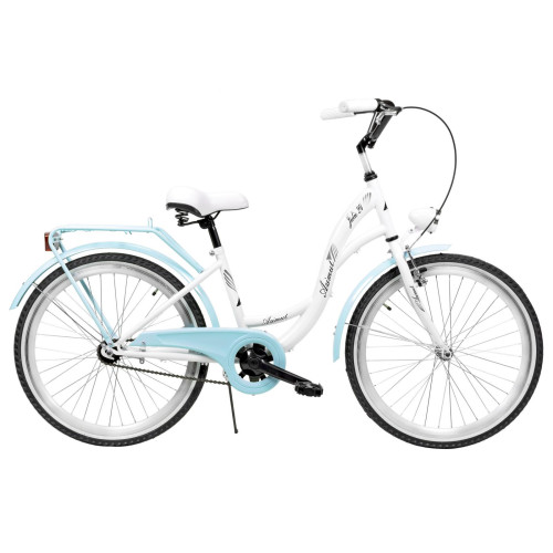 Bicycle AZIMUT Julie 24" 2023 white-turquoise