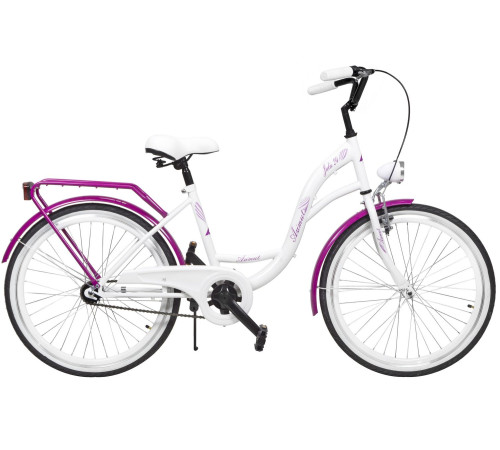 Bicycle AZIMUT Julie 24" 2023 white-violet
