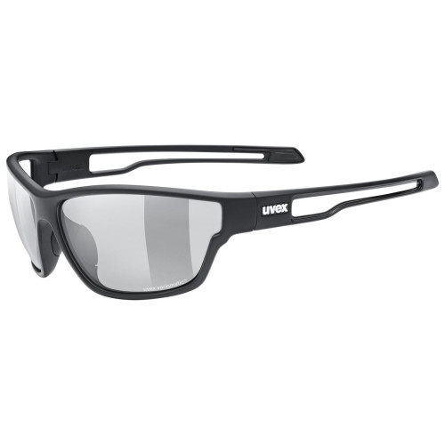 Brilles Uvex Sportstyle 806 Variomatic black mat / smoke