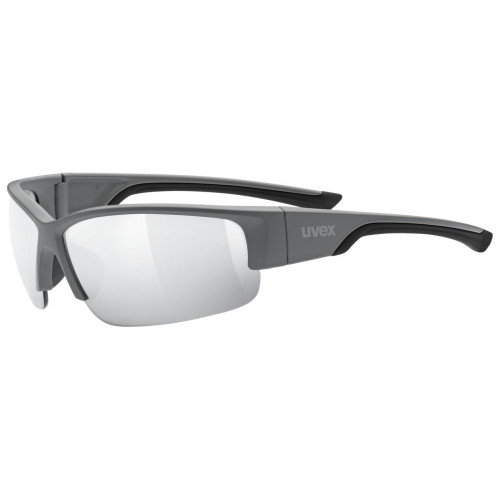 Brilles Uvex Sportstyle 215 grey mat / litemirror silver