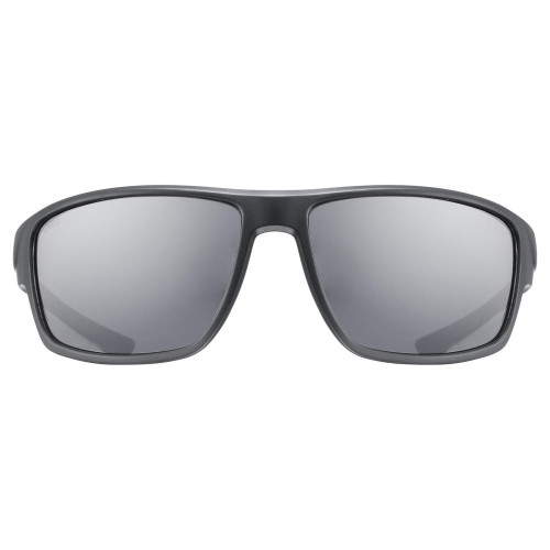 Brilles Uvex Sportstyle 230 black mat / litemirror silver