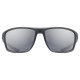 Brilles Uvex Sportstyle 230 black mat / litemirror silver