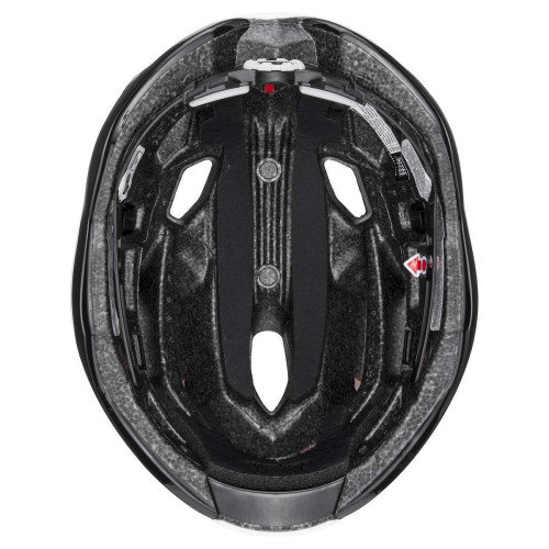 Velo ķivere Uvex Race 9 white-red-53-57CM