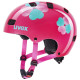 Velo ķivere Uvex Kid 3 pink flower-51-55CM