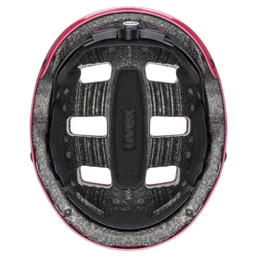 Velo ķivere Uvex Kid 3 pink flower-51-55CM