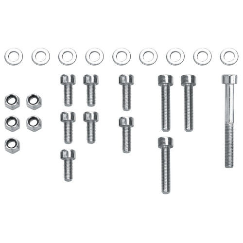 Mudguard fixing elements SKS frame mounting kit silver