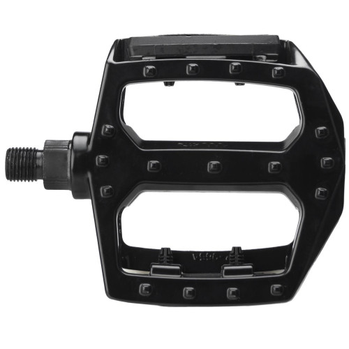 Pedāļi Azimut BMX Platform Alu 1/2" lodīšu gultnis un atstarotāji black