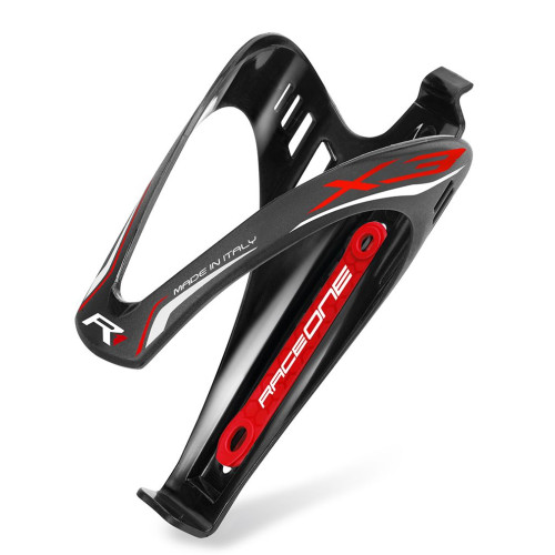 Pudeles turētājs RaceOne X3 RACE black-red