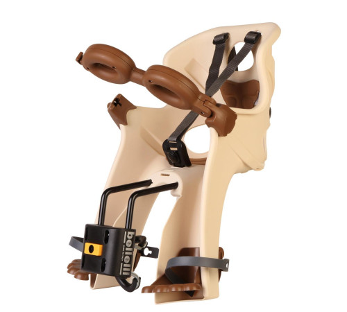 Child seat Bellelli Freccia B-fix front beige-vintage