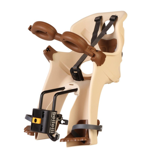 Child seat Bellelli Freccia B-fix front beige-vintage