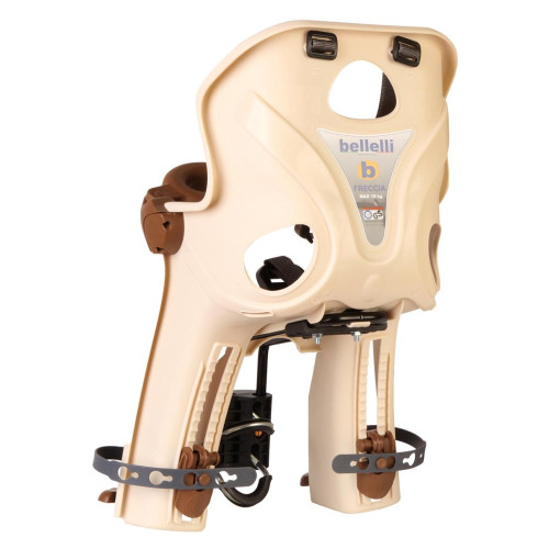 Child seat Bellelli Freccia B-fix front beige-vintage
