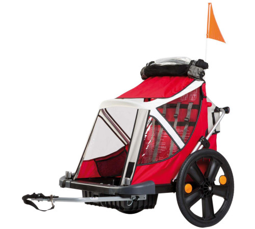 Bicycle trailer Bellelli B-travel red