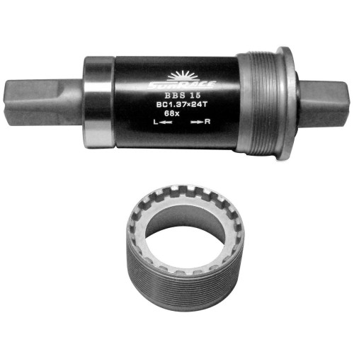 BB-set SunRace BBS15 BSA 68mm steel/steel-131MM