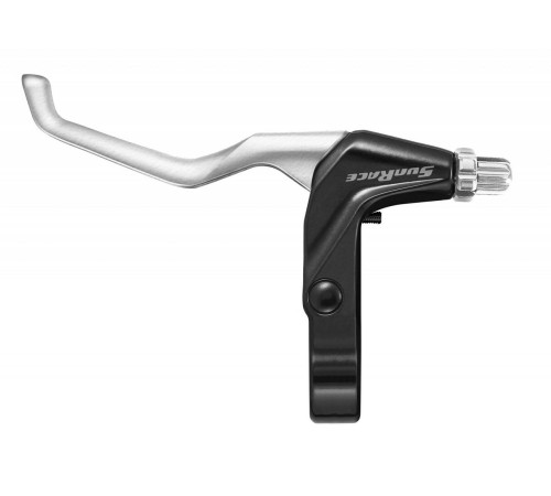 Brake lever SunRace BLM400 2-finger alu/alu Left silver