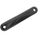 Left crank arm SunRace CAM500 alu black-170MM