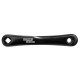 Front crankset Sturmey-Archer 170mm 1-speed black-46T