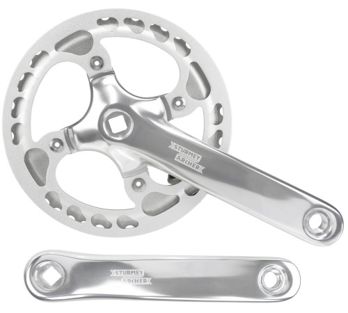 Front crankset Sturmey-Archer FCS722 42T 170mm 1-speed w/ double CG