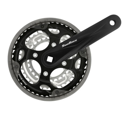 Front crankset SunRace FCM300 48x38x28T 170mm 6/7/8-speed w/ CG