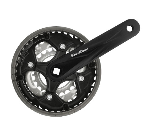 Front crankset SunRace FCM500 42x34x24T 170mm 6/7/8-speed w/ CG