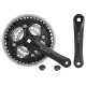 Front crankset SunRace FCM513 42x34x24T 152mm 7/8-speed w/ CG