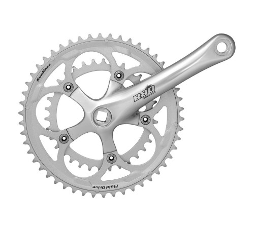 Front crankset SunRace FCR86 50x34T 170mm 2x8-speed