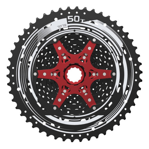 Aizmugurējie zobratu bloks SunRace CSMZ90 12-speed 11-50T black