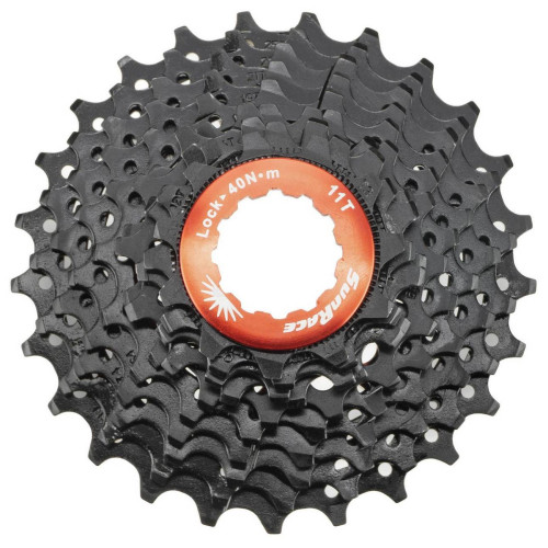 Aizmugurējie zobratu bloks SunRace CSRX0 10-speed black-11-25T