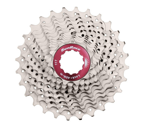 Cassette SunRace CSRX1 11-speed metallic-11-28T
