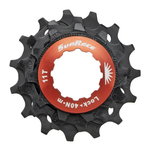 Aizmugurējā ķēde set SunRace SPCS11 11-13-15T 11-speed with lockring black