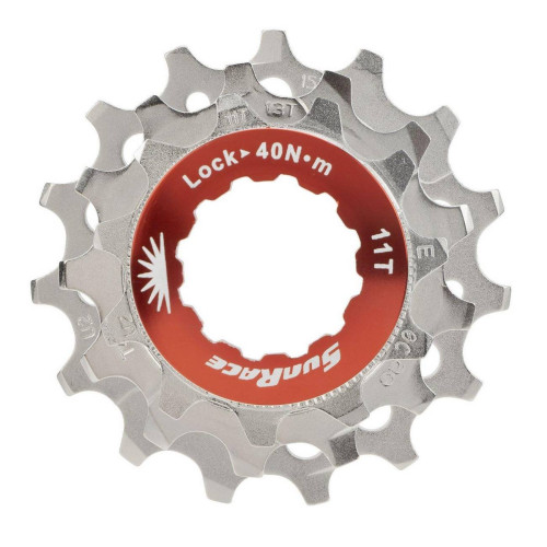 Aizmugurējā ķēde set SunRace SPCS11 11-13-15T 11-speed with lockring metallic