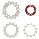 Aizmugurējā ķēde set SunRace SPCS12 11-13-15T 12-speed with lockring metallic