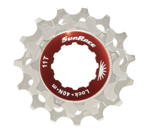Aizmugurējā ķēde set SunRace SPCS12 11-13-15T 12-speed with lockring metallic