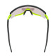 Brilles Uvex Sportstyle 236 Set black lime mat / mirror yellow