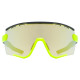 Brilles Uvex Sportstyle 236 Set black lime mat / mirror yellow