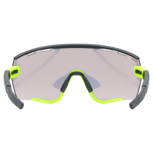 Brilles Uvex Sportstyle 236 Set black lime mat / mirror yellow