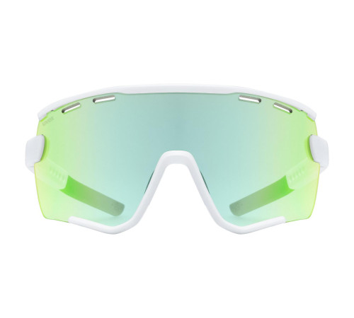 Brilles Uvex Sportstyle 236 Set white mat / mirror green