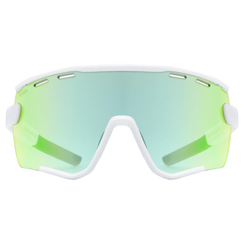 Brilles Uvex Sportstyle 236 Set white mat / mirror green