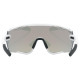 Brilles Uvex Sportstyle 236 Set small white mat / mirror red