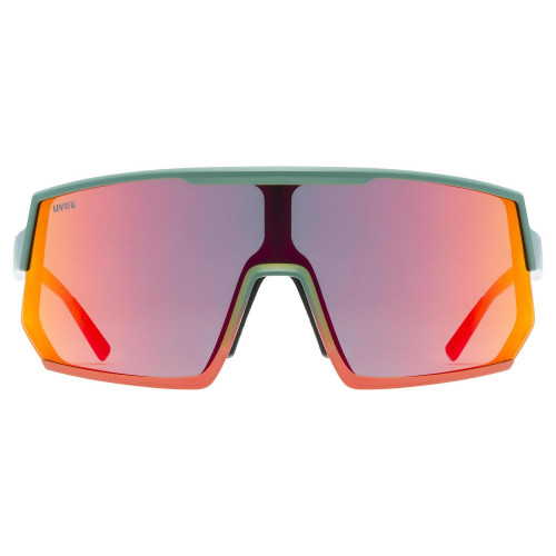 Glasses Uvex Sportstyle 235 moss grapefruit / mirror red