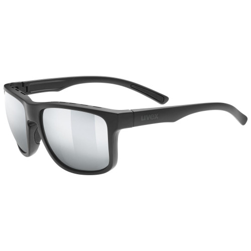 Brilles Uvex Sportstyle 312 black mat / mirror silver