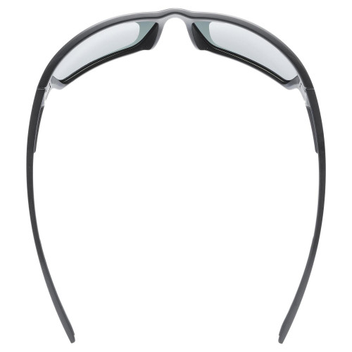 Brilles Uvex Sportstyle 233 P black mat / litemirror silver
