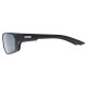 Brilles Uvex Sportstyle 233 P black mat / litemirror silver