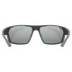 Brilles Uvex Sportstyle 233 P black mat / litemirror silver