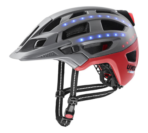 Helmet Uvex Finale light 2.0 silver red mat-52-57CM