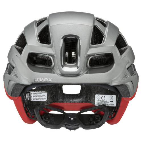 Helmet Uvex Finale light 2.0 silver red mat-52-57CM