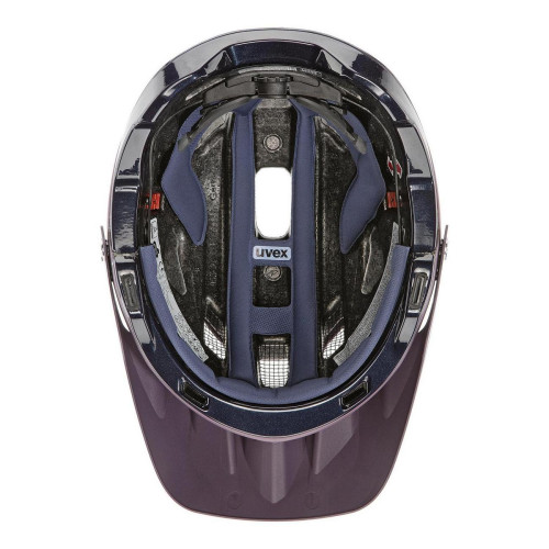 Velo ķivere Uvex Quatro integrale plum-navy mat-56-61CM